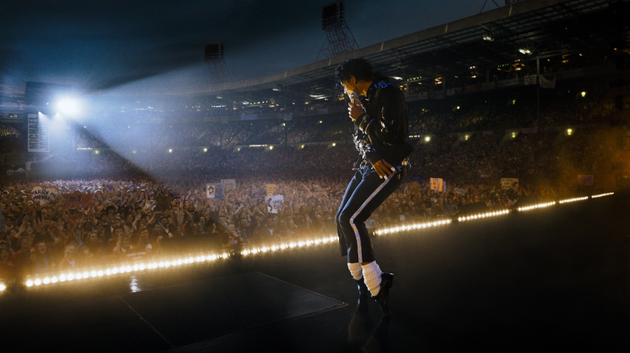 Film backdrop for Michael