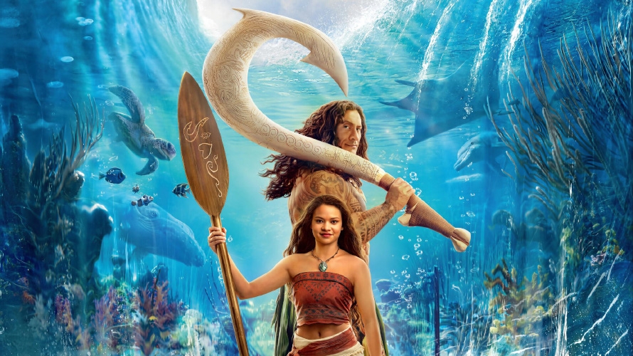 Film backdrop for Moana (Live Action)