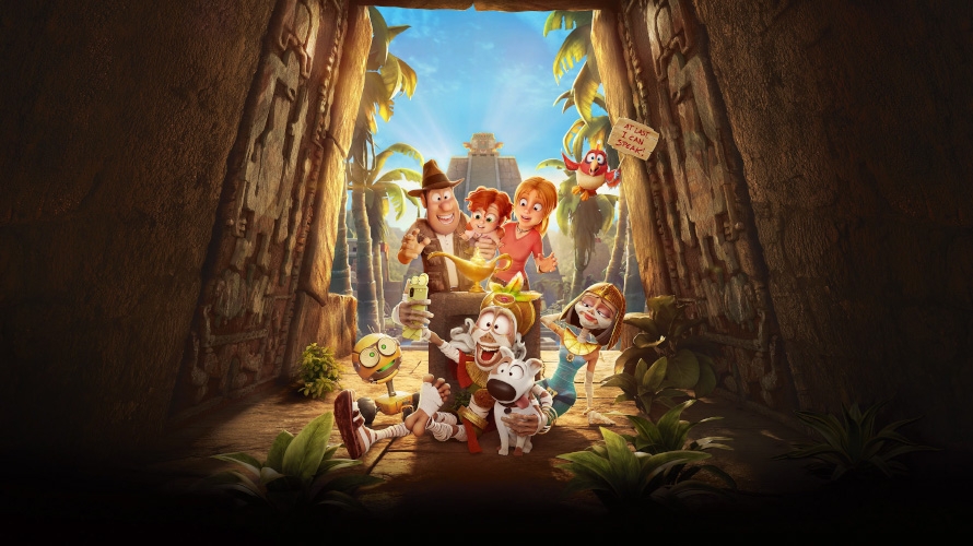 Film backdrop for Tad and the Magic Lamp