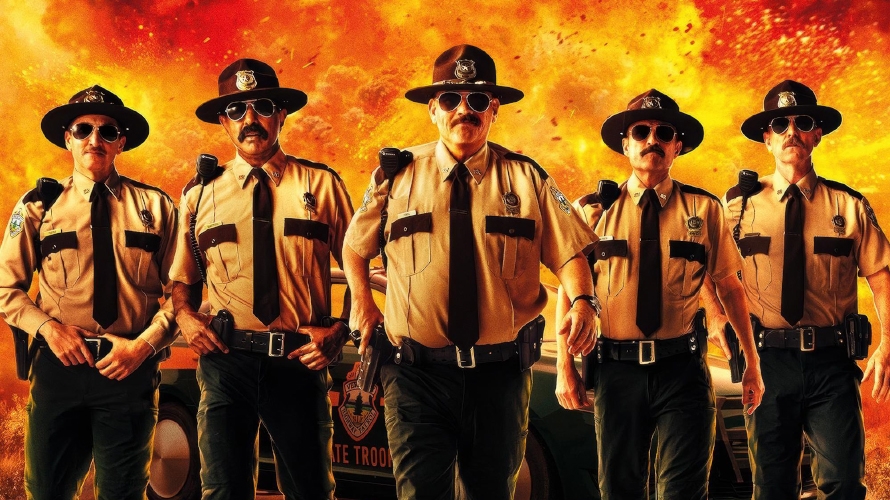 Film backdrop for Super Troopers 3