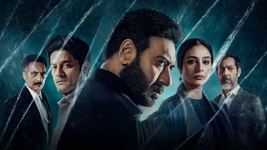 Film backdrop for Drishyam: The Conclusion