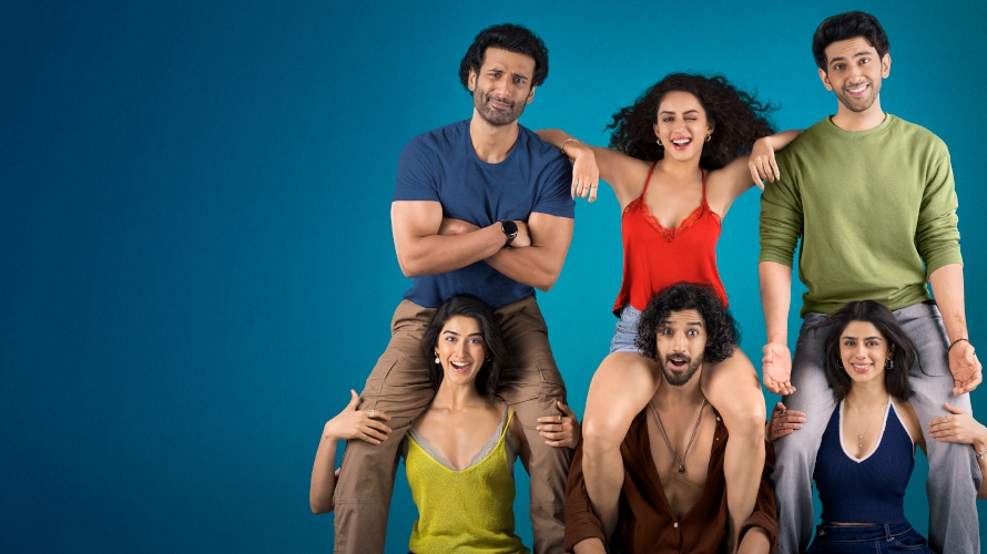 Film backdrop for Pehla Pyaar Doosri Baar