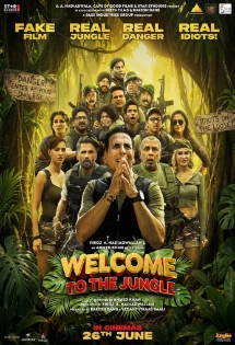 Theatrical poster for Welcome to the Jungle (Hindi)