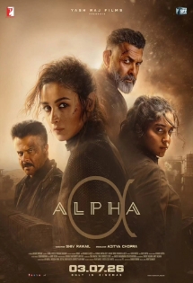 Theatrical poster for Alpha (Hindi)
