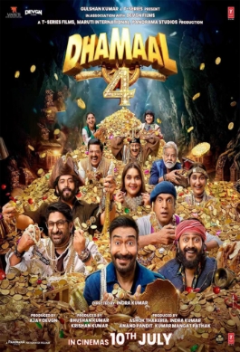 Theatrical poster for Dhamaal 4