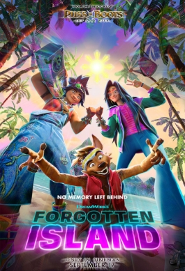 Theatrical poster for Forgotten Island