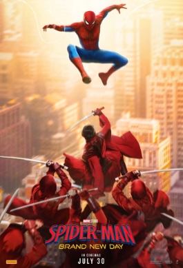 Theatrical poster for Spider-Man: Brand New Day