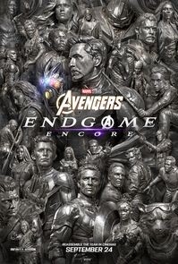 Theatrical poster for Avengers: Endgame Encore