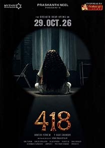 Theatrical poster for 418 (Hindi)